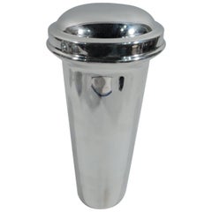 American Art Deco Sterling Silver Cocktail Shaker
