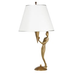Antique American Art Deco Table Lamp