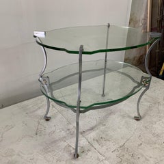American Art Deco Two-Tier Sidetable