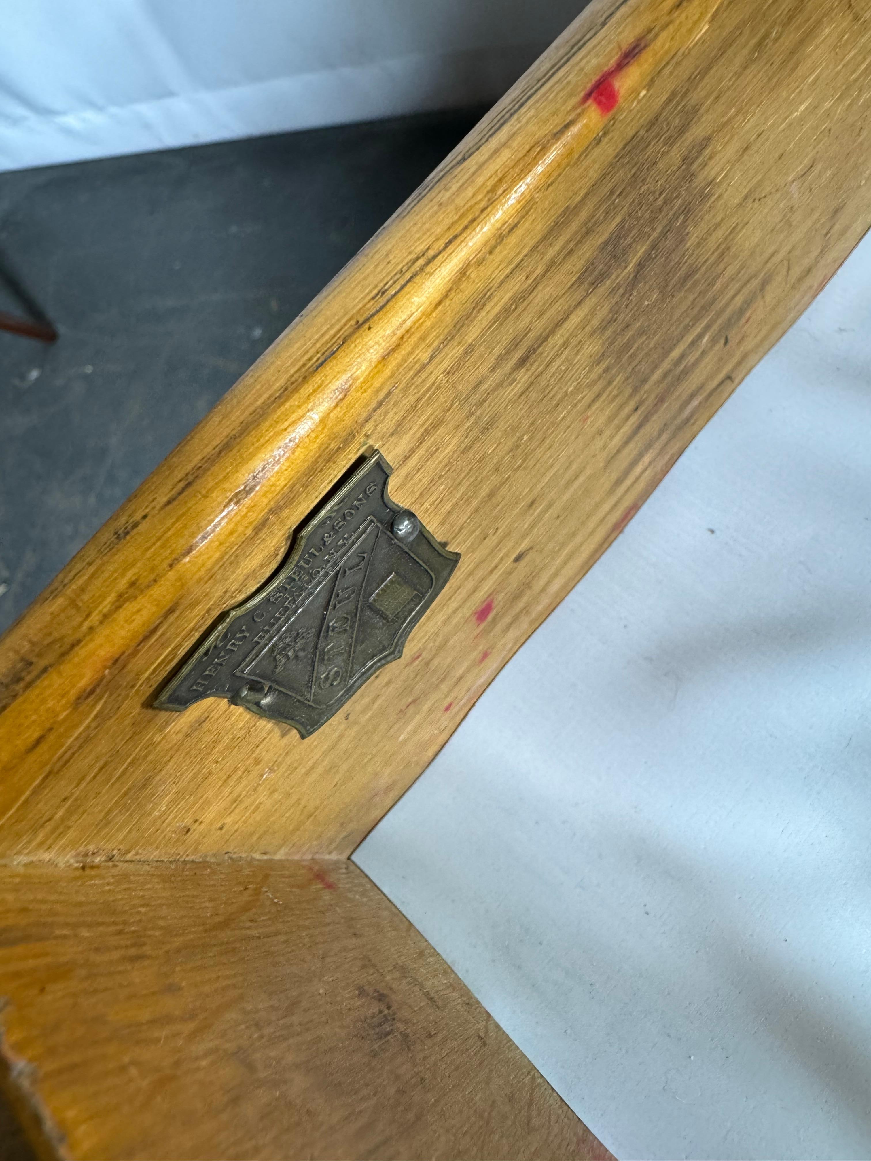 Amerikanischer Art-Déco-Schmink-/Schminktisch und Bank im Art déco-Stil von Henry STEUL & Söhne 6