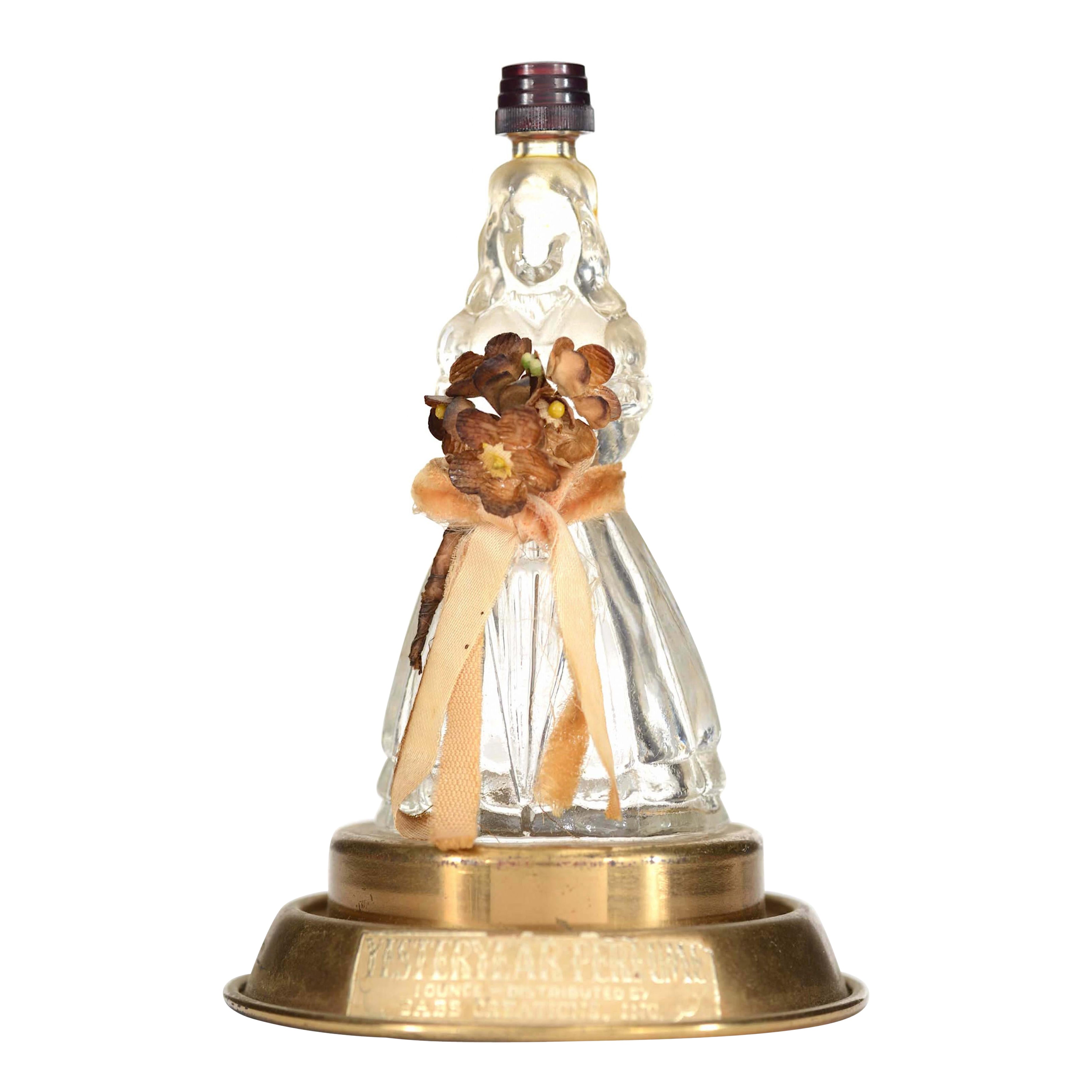 American Art Deco Yesteryear Perfume Bottle