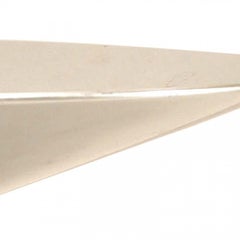 American Art Moderne Aluminum and Crystal Compote