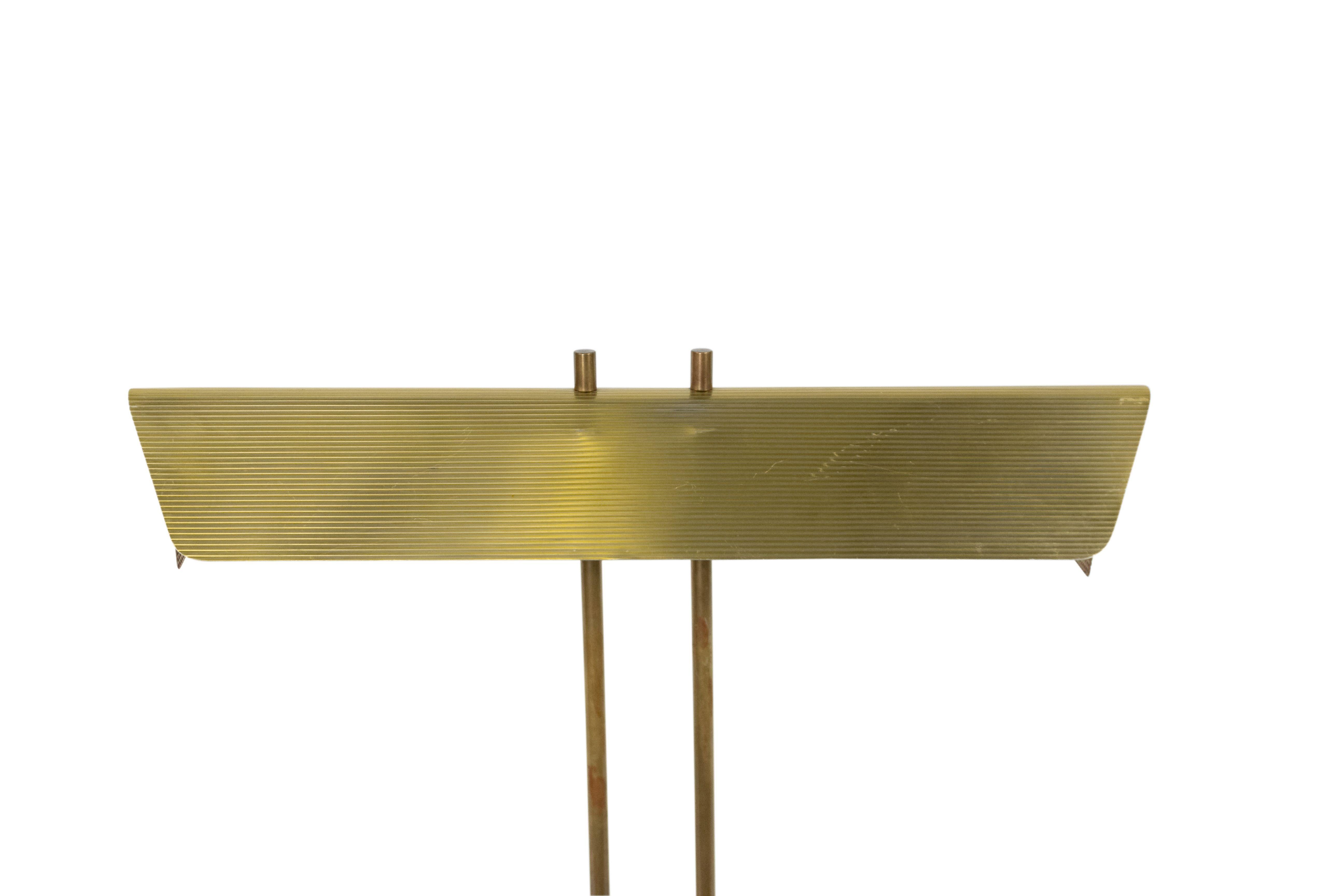 American Art Moderne Brass Desk Lamp Attributed to Paul McCobb  In Good Condition For Sale In New York, NY