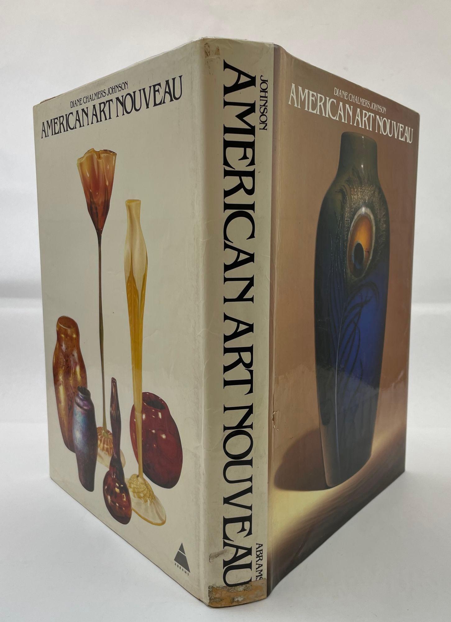 Paper American Art Nouveau By Diane Chalmers Johnson Oversized Hardcover 1st Ed. 1979 For Sale