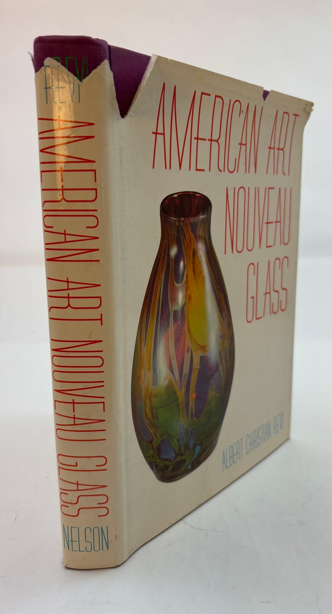 Amerikanisches Jugendstilglas-Hardcover von Albert Revi, 1968 von Albert Revi (amerikanisch) im Angebot