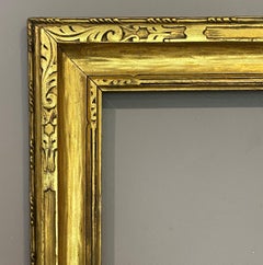 American Arts and Crafts Carved and Gilded Frame, circa 1920