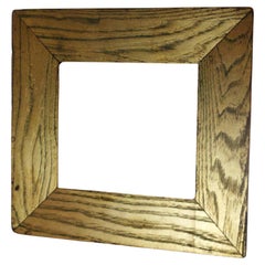 Amerikanischer Rahmen aus vergoldeter Eiche aus der Arts and Crafts-Periode, um 1900