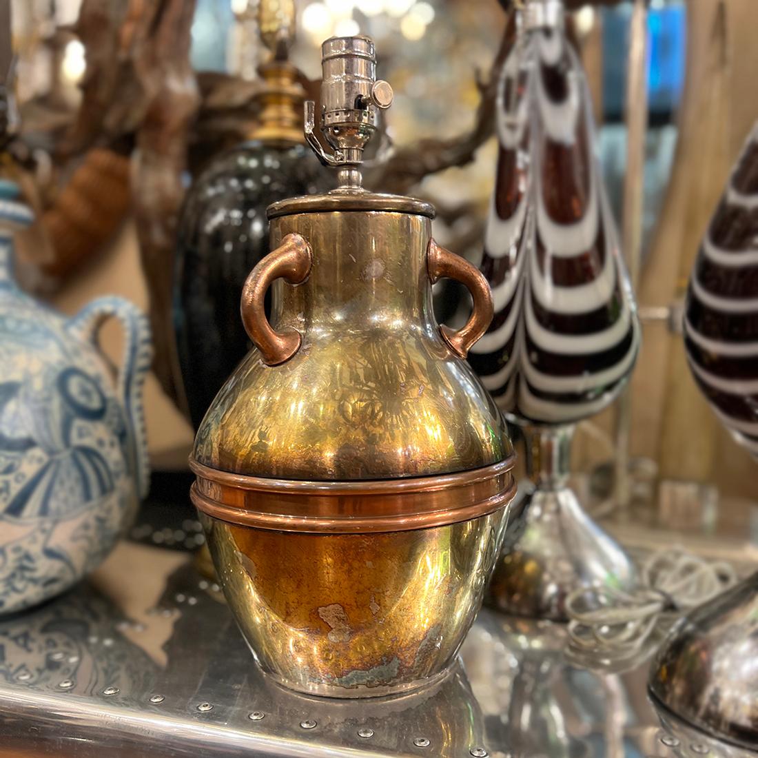 Lampada da tavolo di arti e mestieri americani In condizioni buone a New York, NY