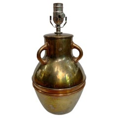 Lampada da tavolo di arti e mestieri americani