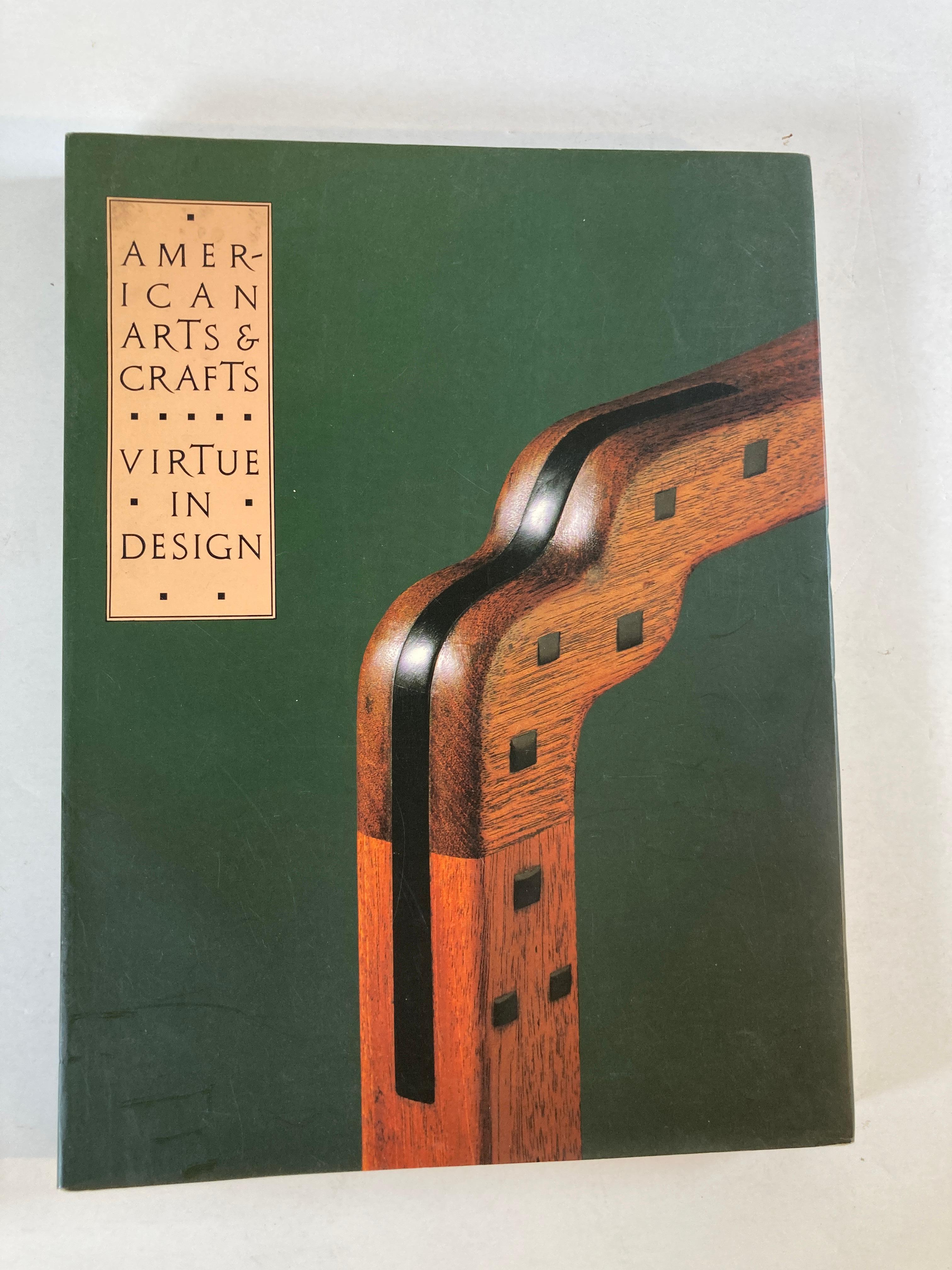 American Arts & Crafts: Virtue in Design. soft cover.
by Leslie Greene Bowman, Los Angeles County Museum of Art
Los Angeles County Museum of Art, 1992 - Design - 255 pages
Influenced by developments in Europe, American proponents in the late 19th