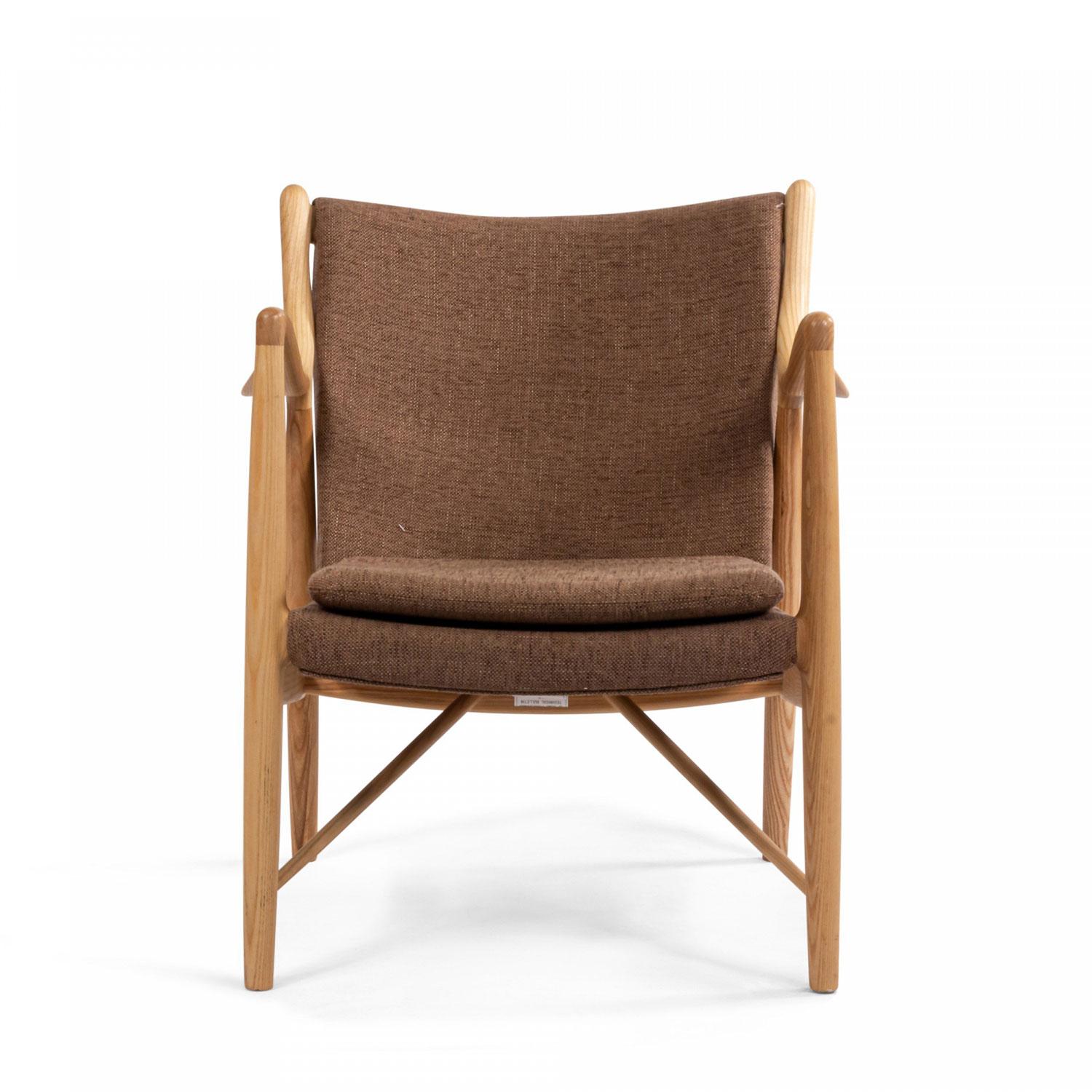 Silla con Brazos Abiertos de Madera de Fresno Americano Moderno en venta