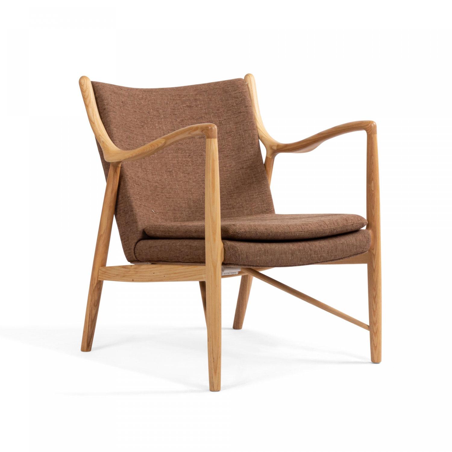 Silla con Brazos Abiertos de Madera de Fresno Americano Estadounidense en venta