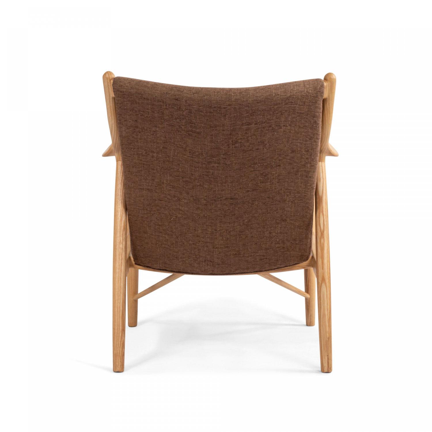 Silla con Brazos Abiertos de Madera de Fresno Americano Ceniza en venta