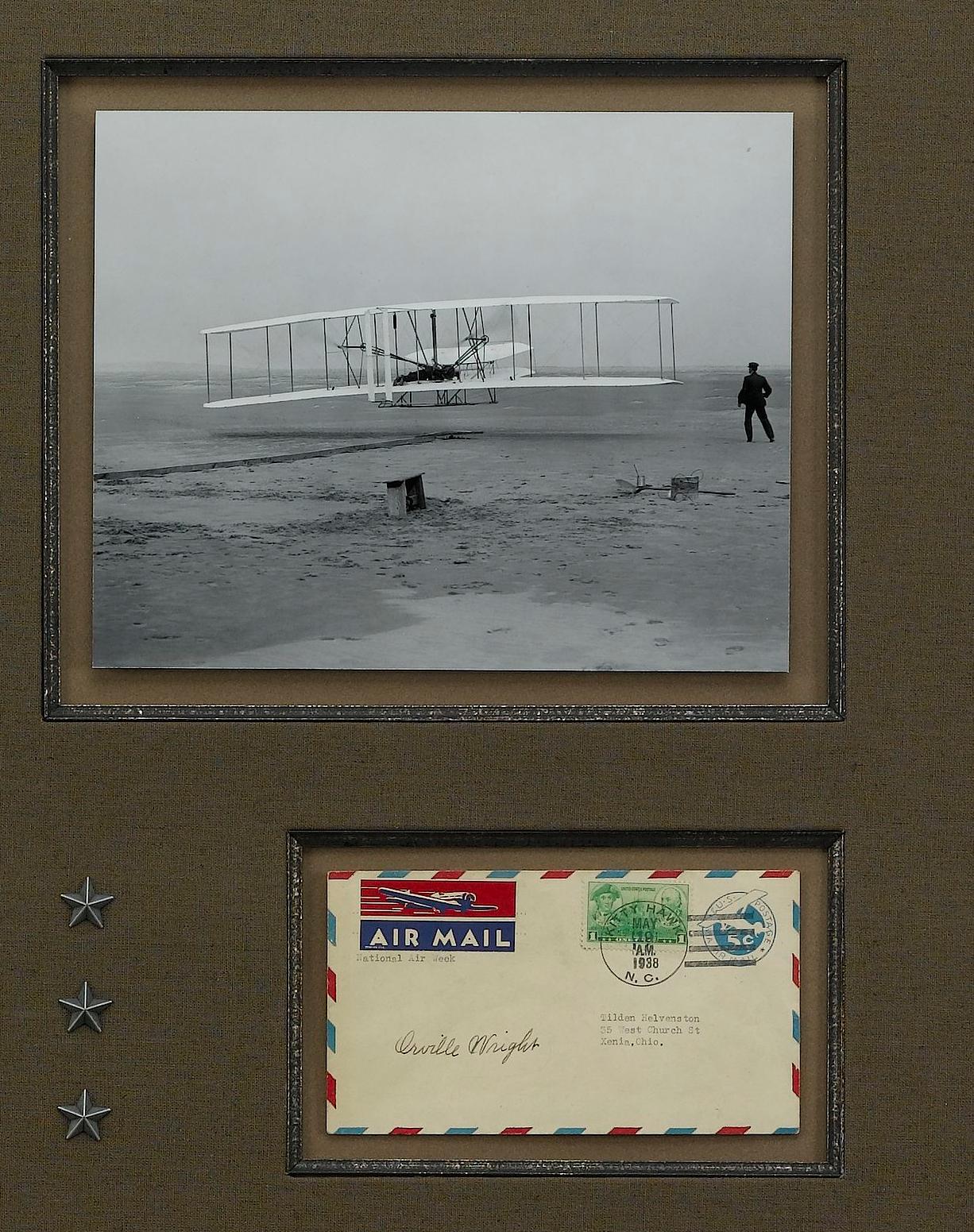 Signatur-Collage der amerikanischen Aviator Pioneers im Zustand „Gut“ im Angebot in Colorado Springs, CO