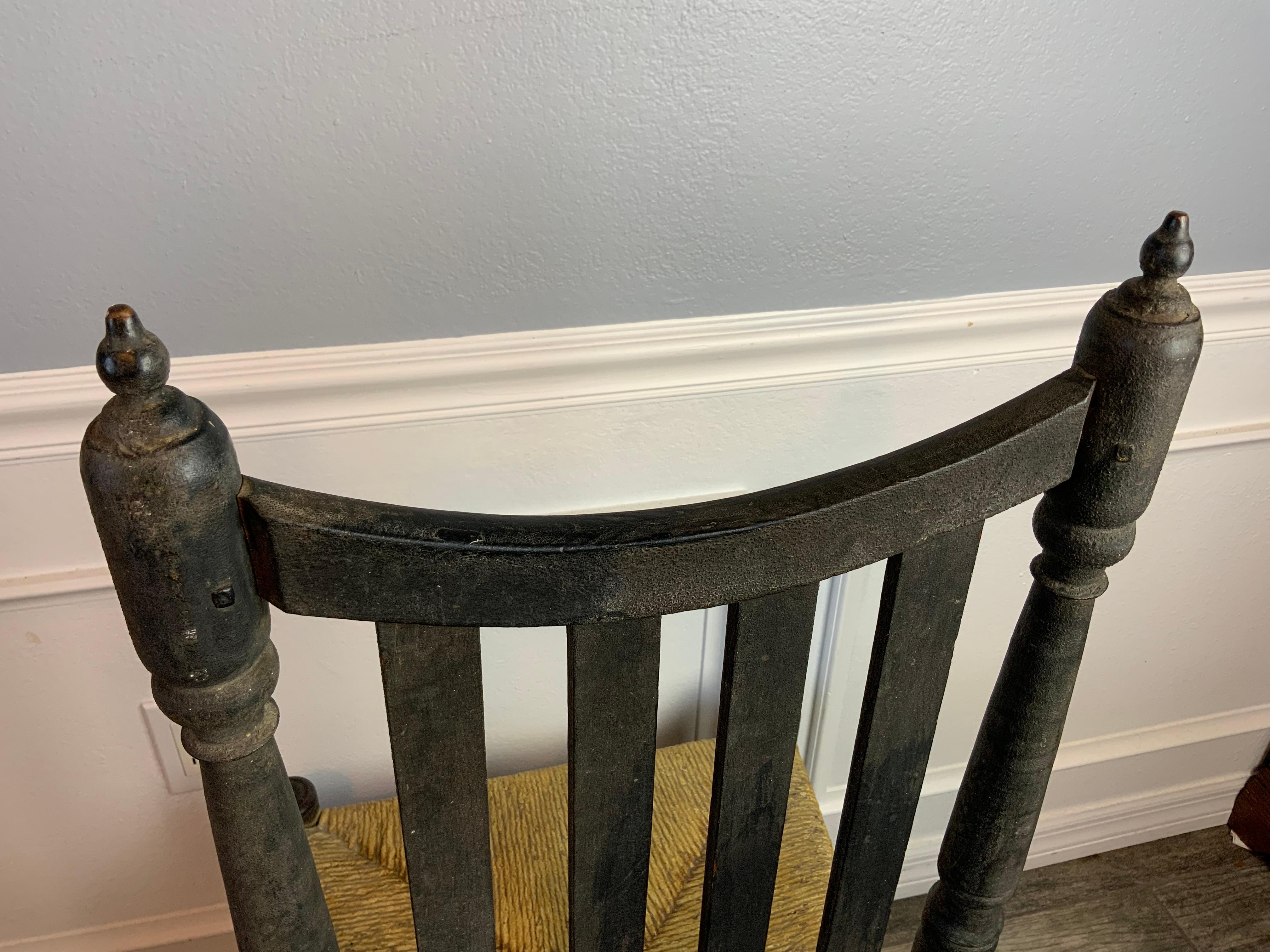 American Banister Chair In Good Condition For Sale In Bradenton, FL