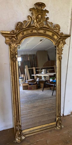 Miroir américain de style Revive Baroque, C.S.