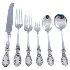 American Beauty by Manchester Sterling Silber Besteck Set 12 Service 74 Pieces