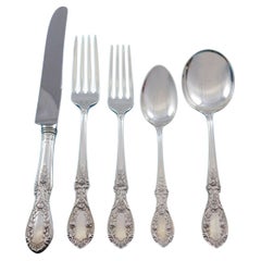 American Beauty by Manchester - Servizio di posate in argento Sterling 62 pezzi per la cena