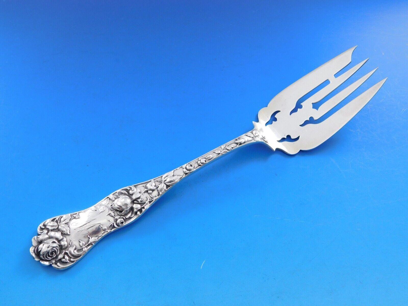 Amerikanische Schönheit von Shiebler, Besteckset 12 aus Sterlingsilber, 135 Teile, Dinner im Angebot 6