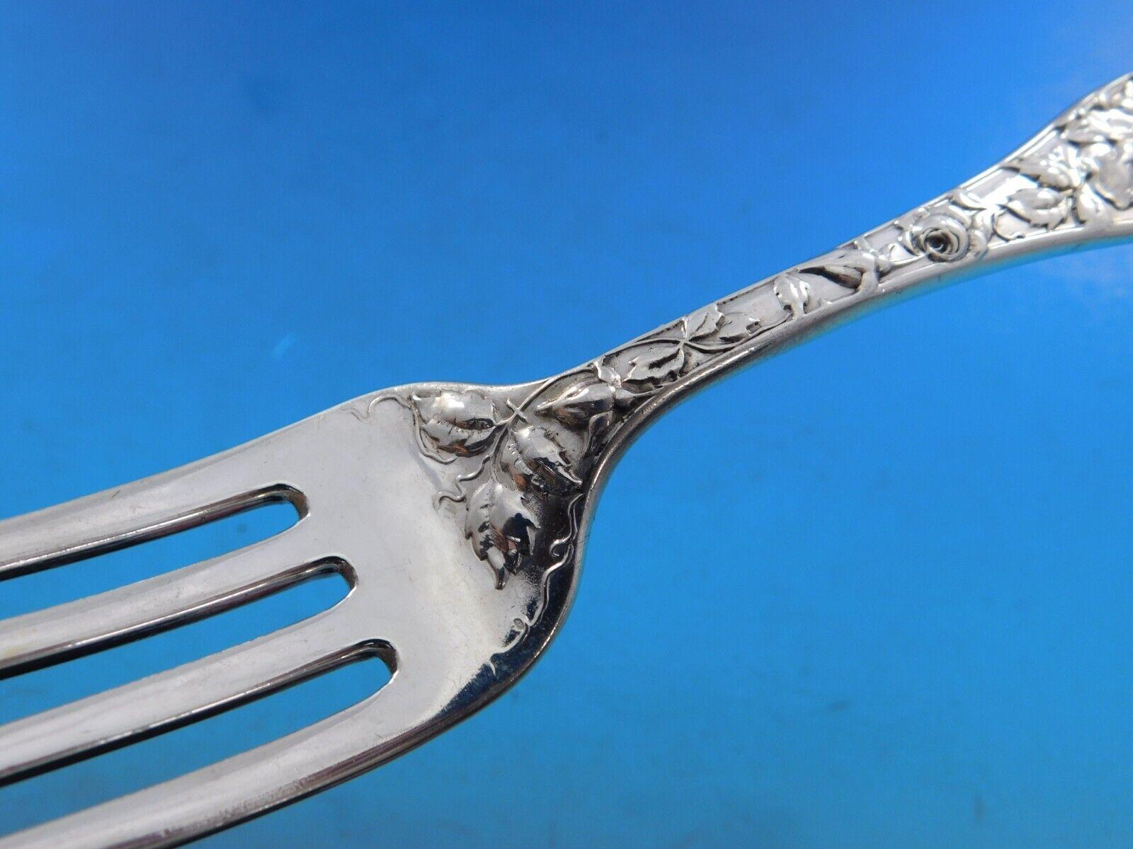 Amerikanische Schönheit von Shiebler, Besteckset 12 aus Sterlingsilber, 135 Teile, Dinner im Angebot 2