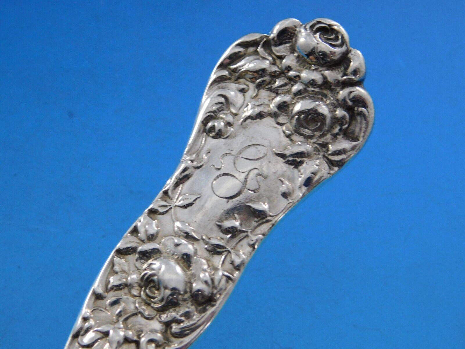Amerikanische Schönheit von Shiebler, Besteckset 12 aus Sterlingsilber, 135 Teile, Dinner im Angebot 3
