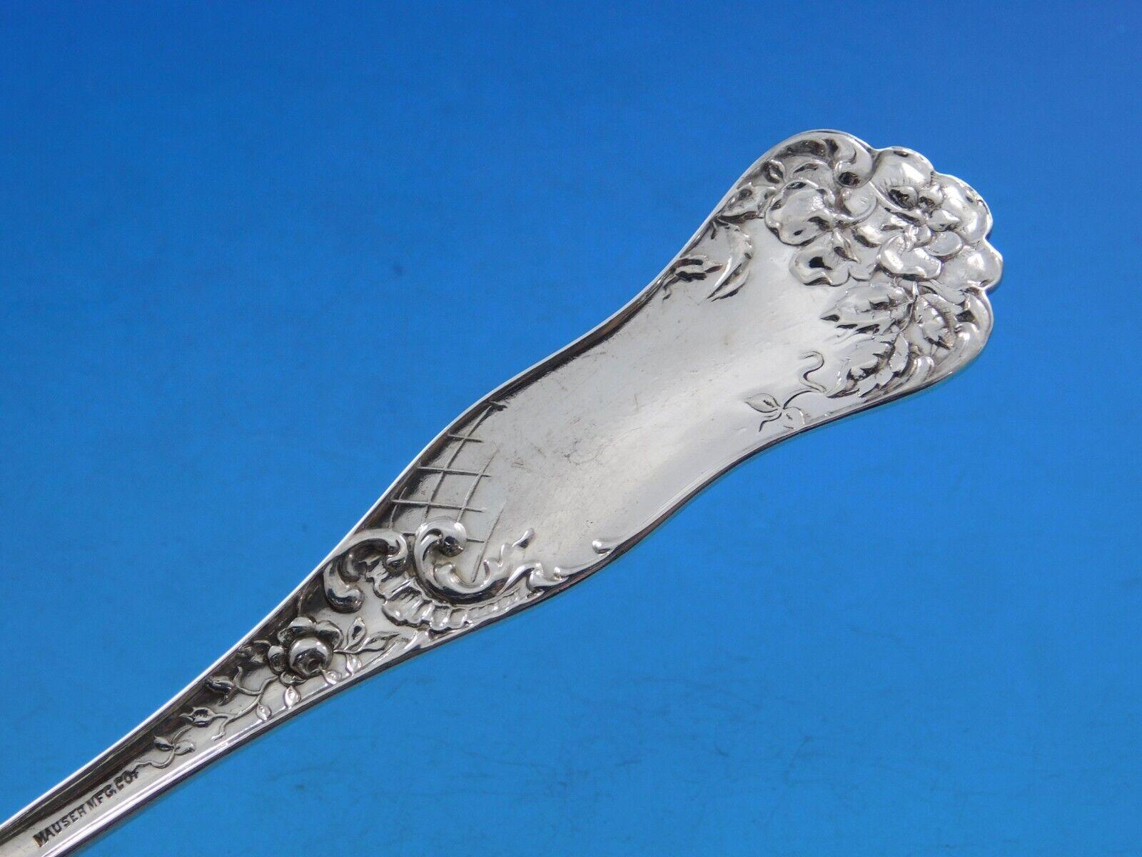 Amerikanische Schönheit von Shiebler, Besteckset 12 aus Sterlingsilber, 135 Teile, Dinner im Angebot 4
