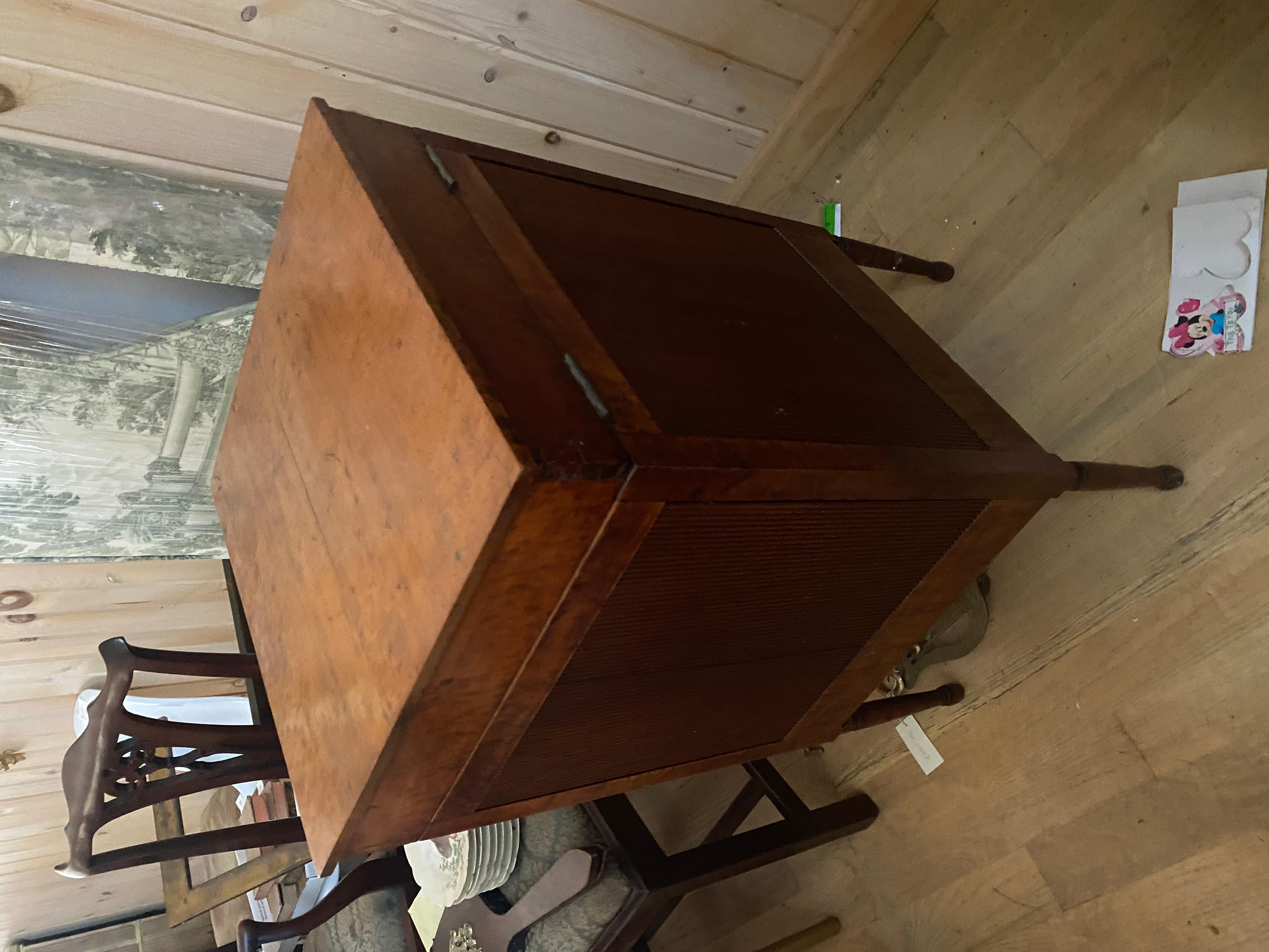 Birdseye Maple American Bird's-Eye Maple Cabinet For Sale