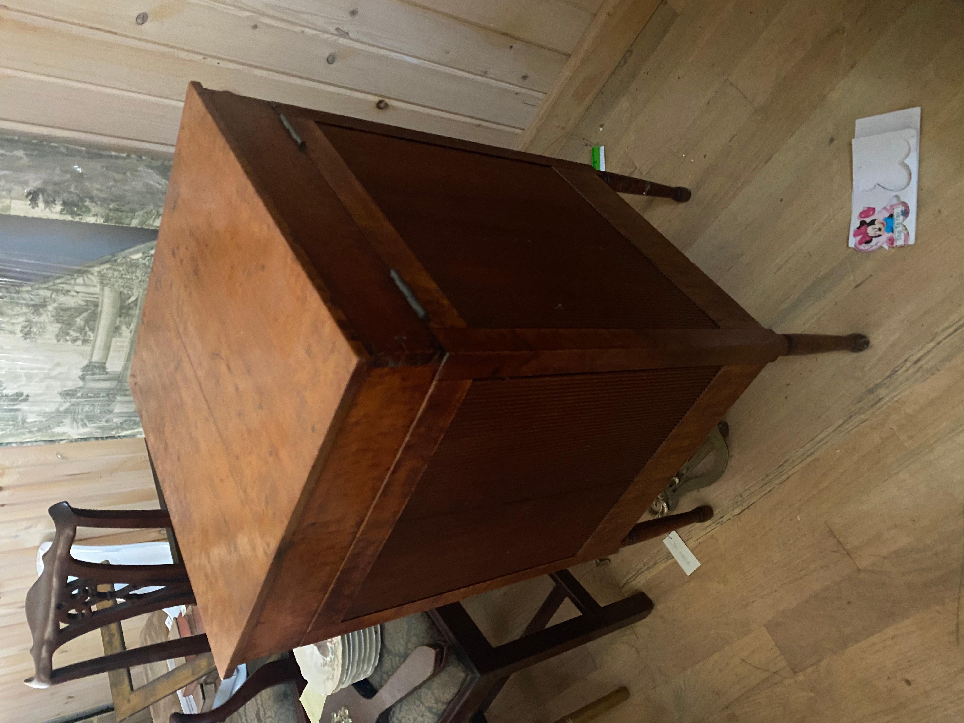 American Bird's-Eye Maple Cabinet For Sale 1