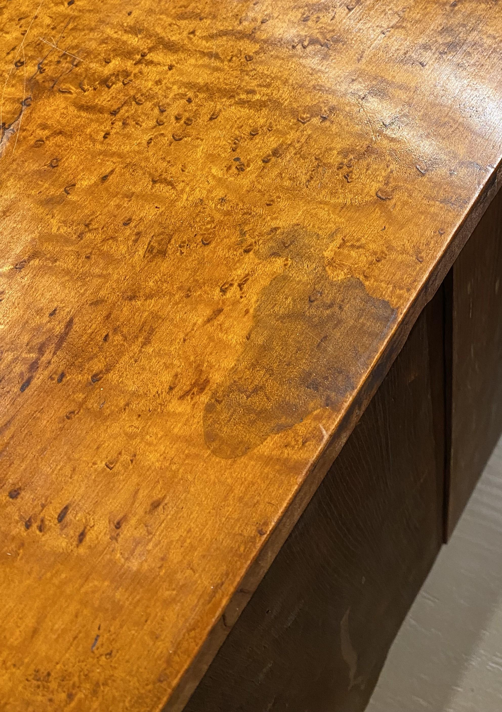 American Birds Eye Maple Empire Four Drawer Chest circa 1830’s 4