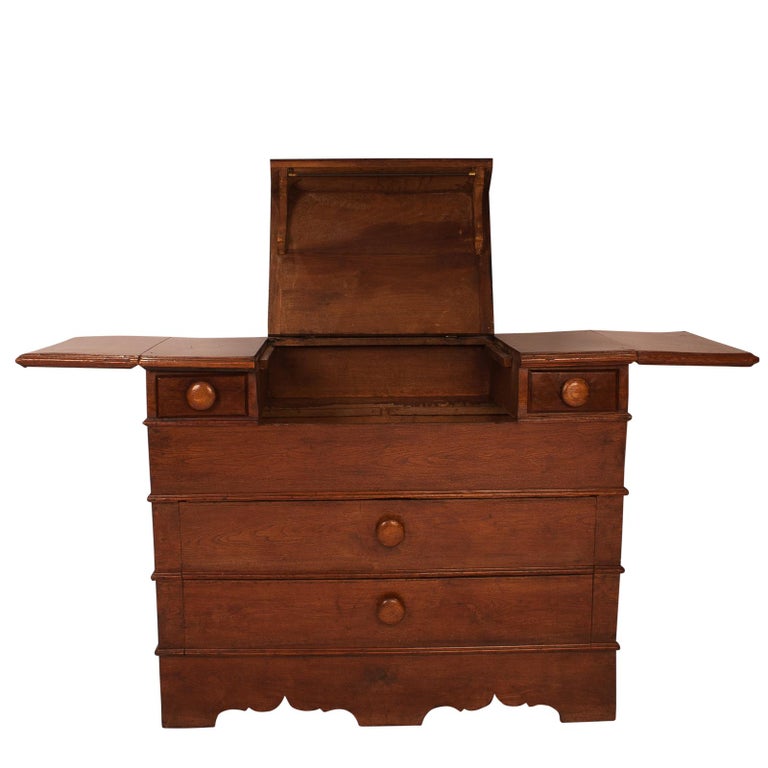American Black Walnut Dry Sink, Southern Atlantic States, circa 1830 In Good Condition In San Francisco, CA