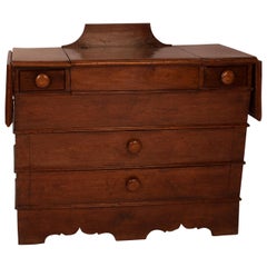 American Black Walnut Dry Sink, Southern Atlantic States, circa 1830