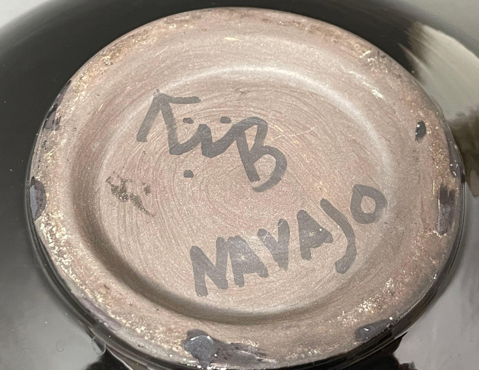 Clay American Blackware Pottery Jar Vase Mata Ortiz Style For Sale