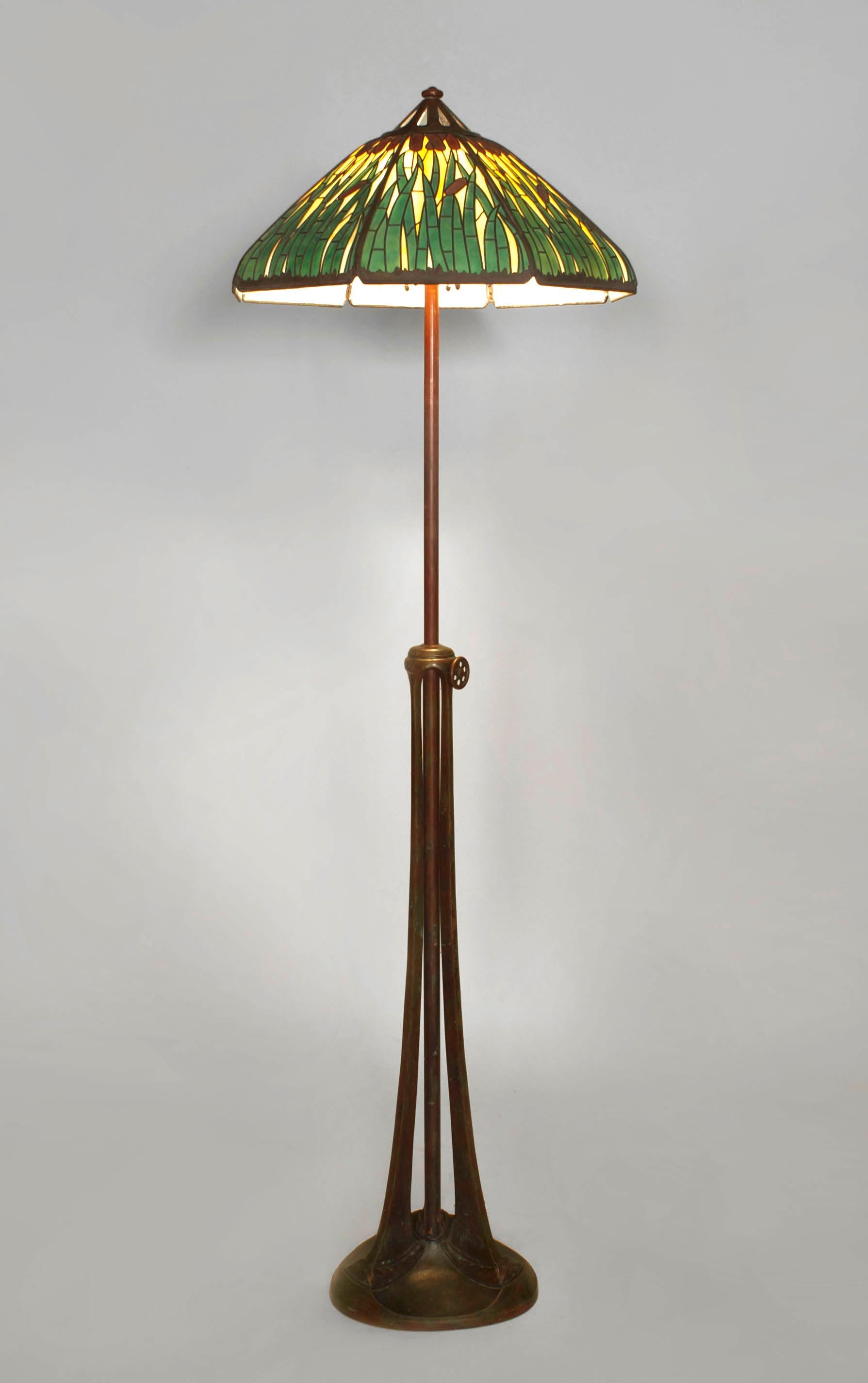 mission floor lamps