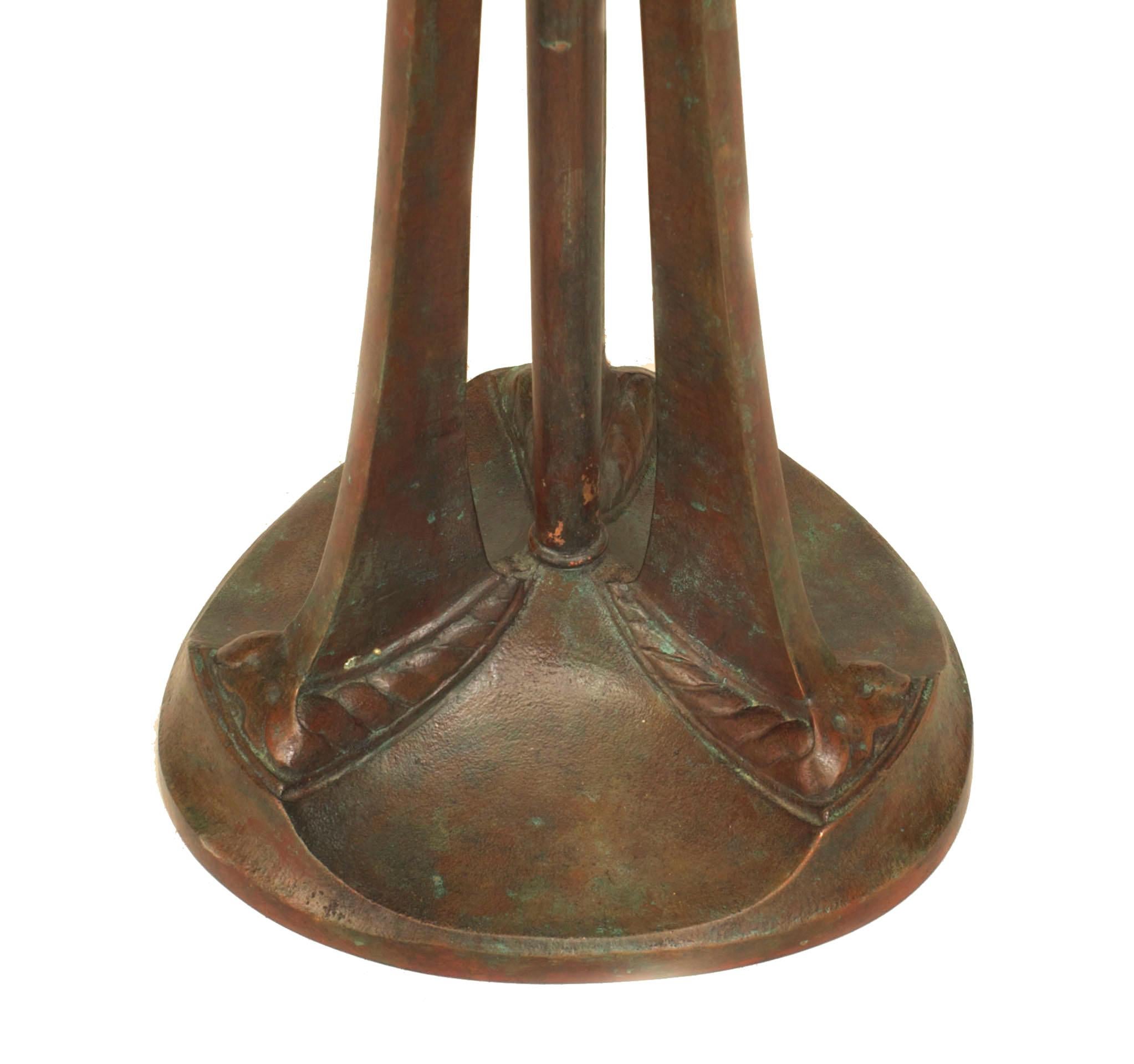 20th Century American Mission Adjustable Handel Floor Lamp For Sale
