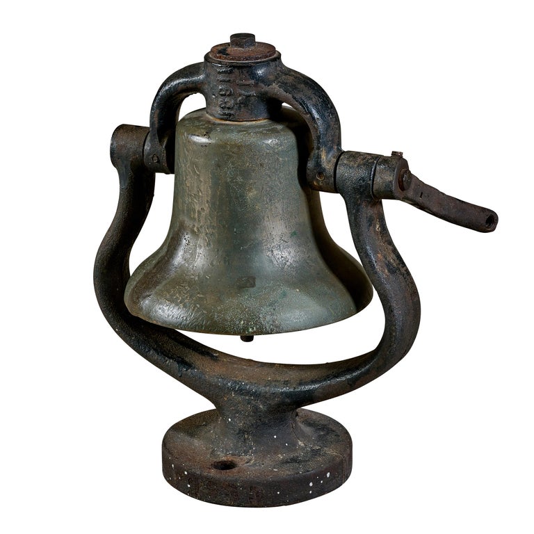 American Bronze and Iron Railroad Bell For Sale at 1stDibs