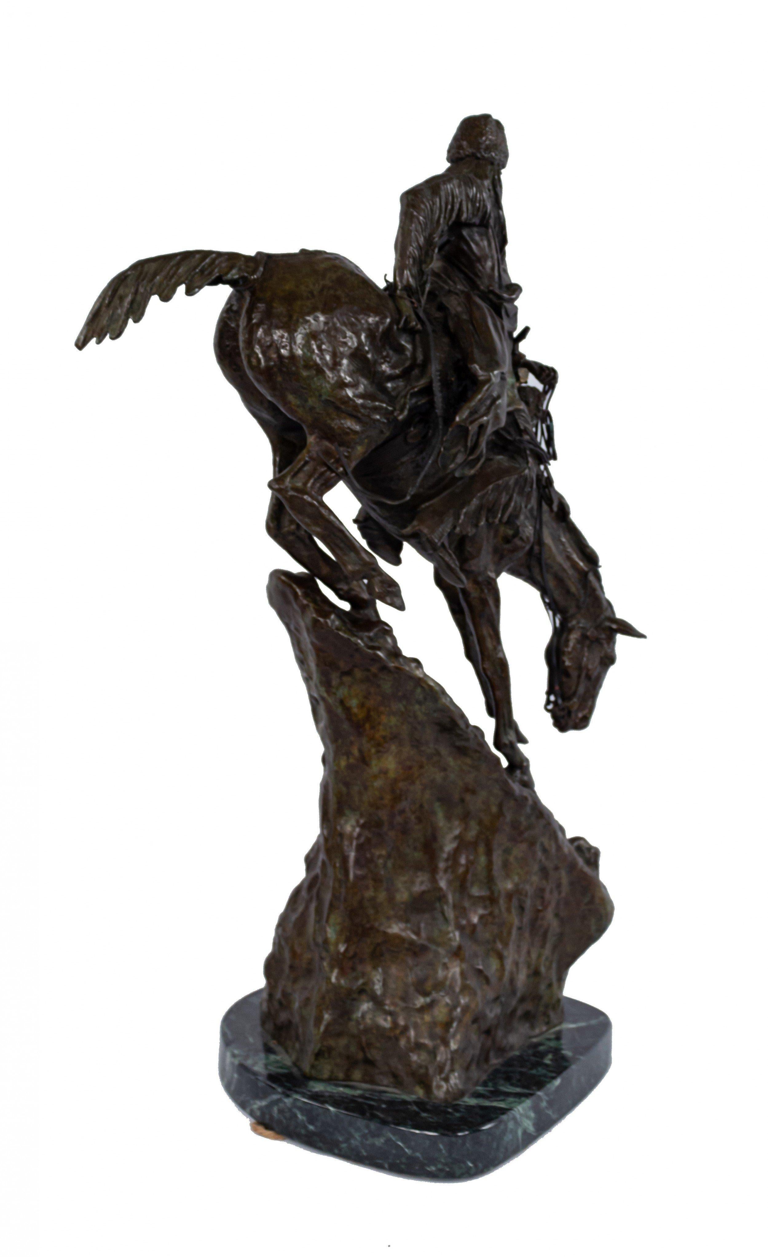 Hombre de montaña americano de bronce Hecho a mano en venta
