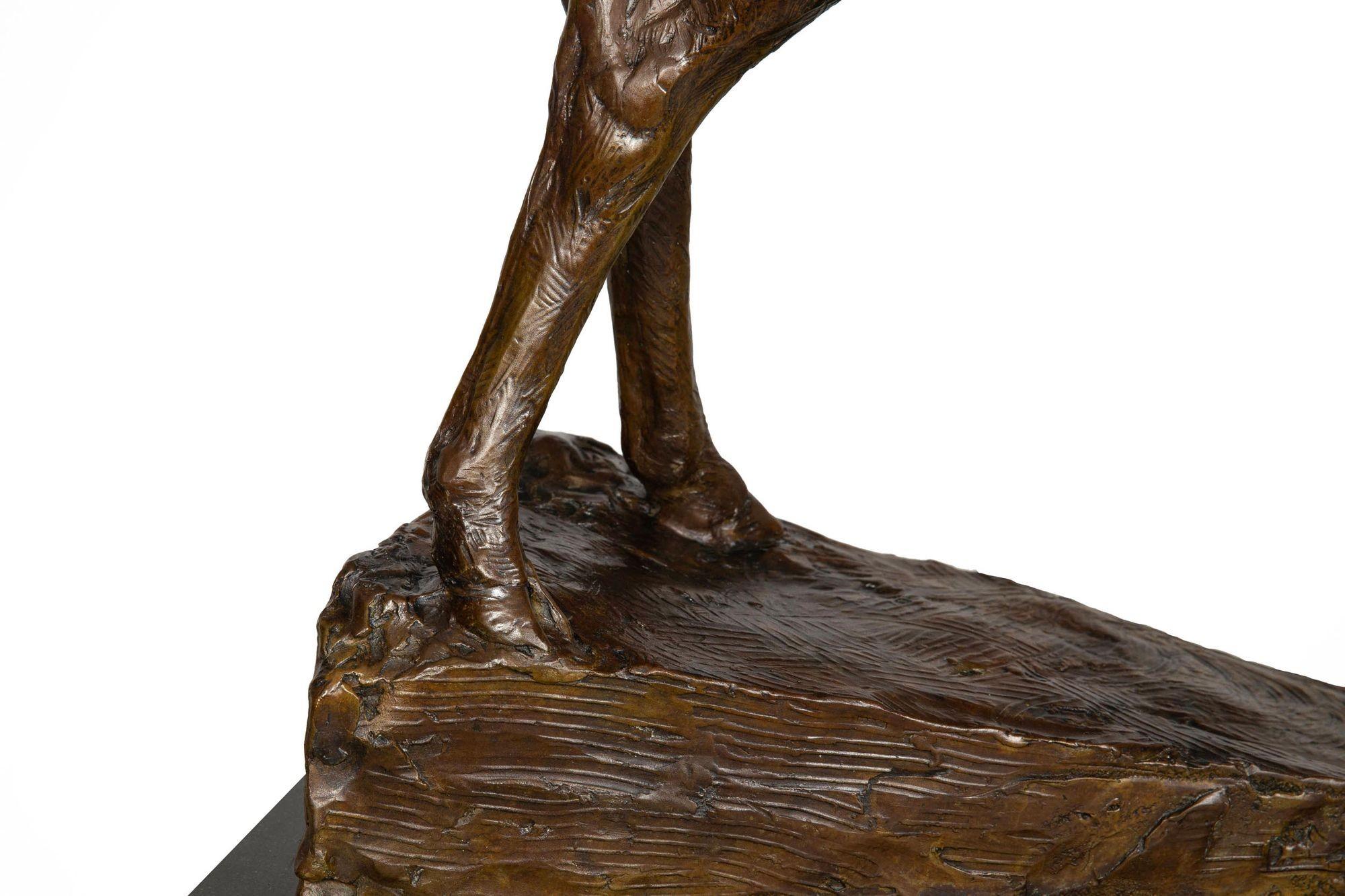 Escultura americana de bronce 
