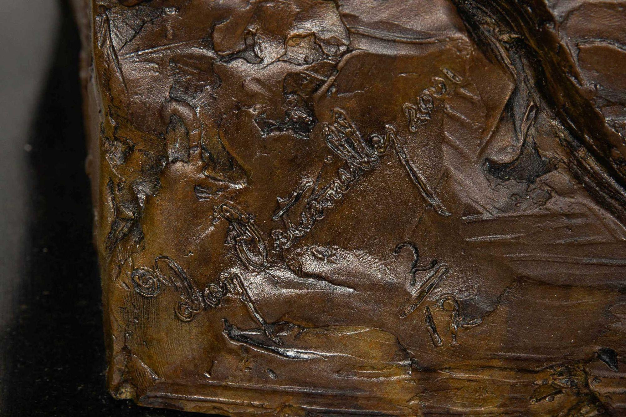 Escultura americana de bronce 
