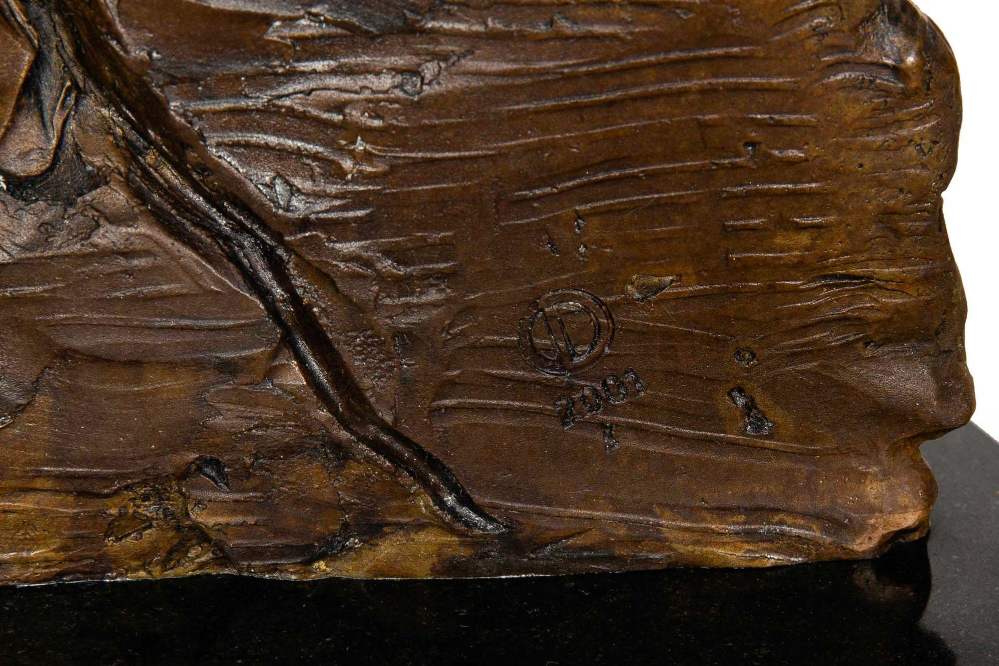 Escultura americana de bronce 