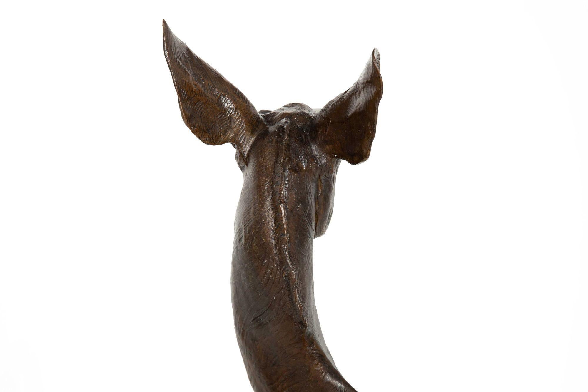 Escultura americana de bronce 