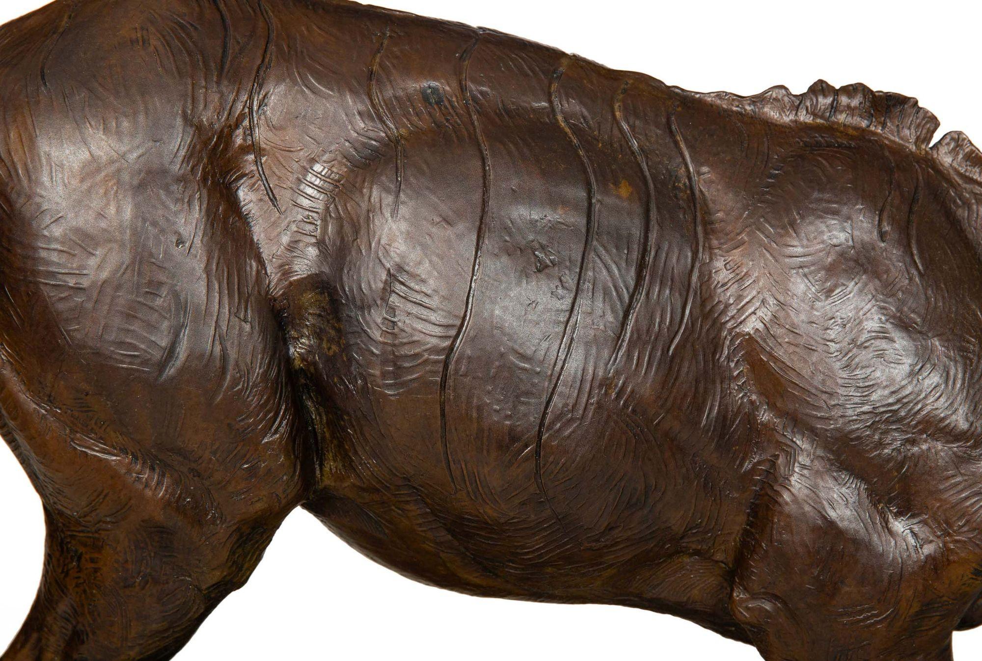 Escultura americana de bronce 