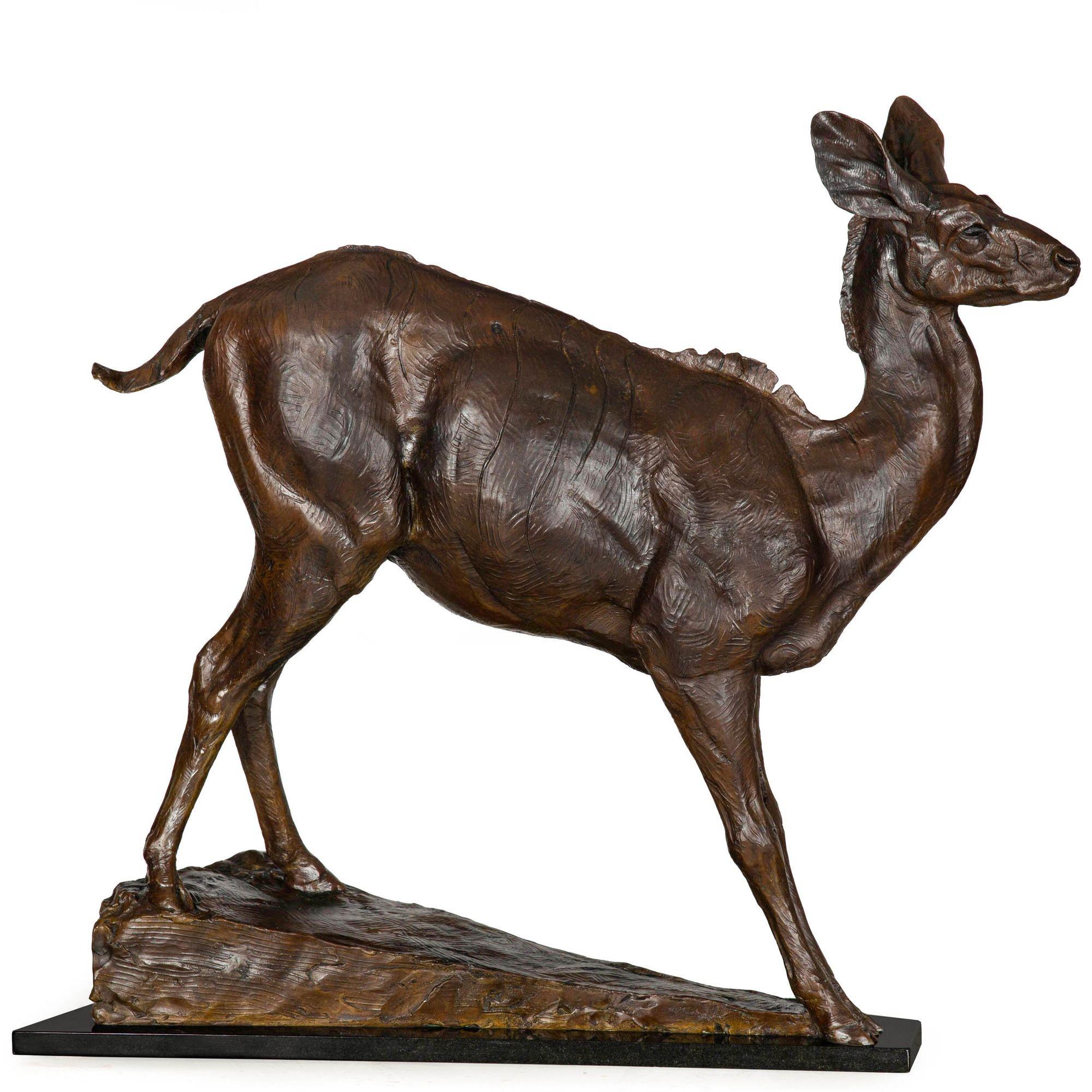 Escultura americana de bronce 