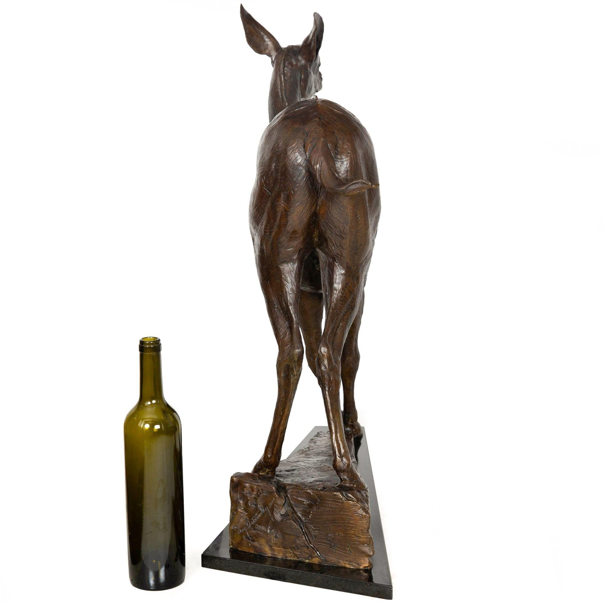 Escultura americana de bronce 
