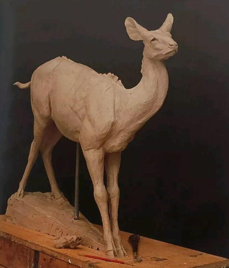 Escultura americana de bronce 
