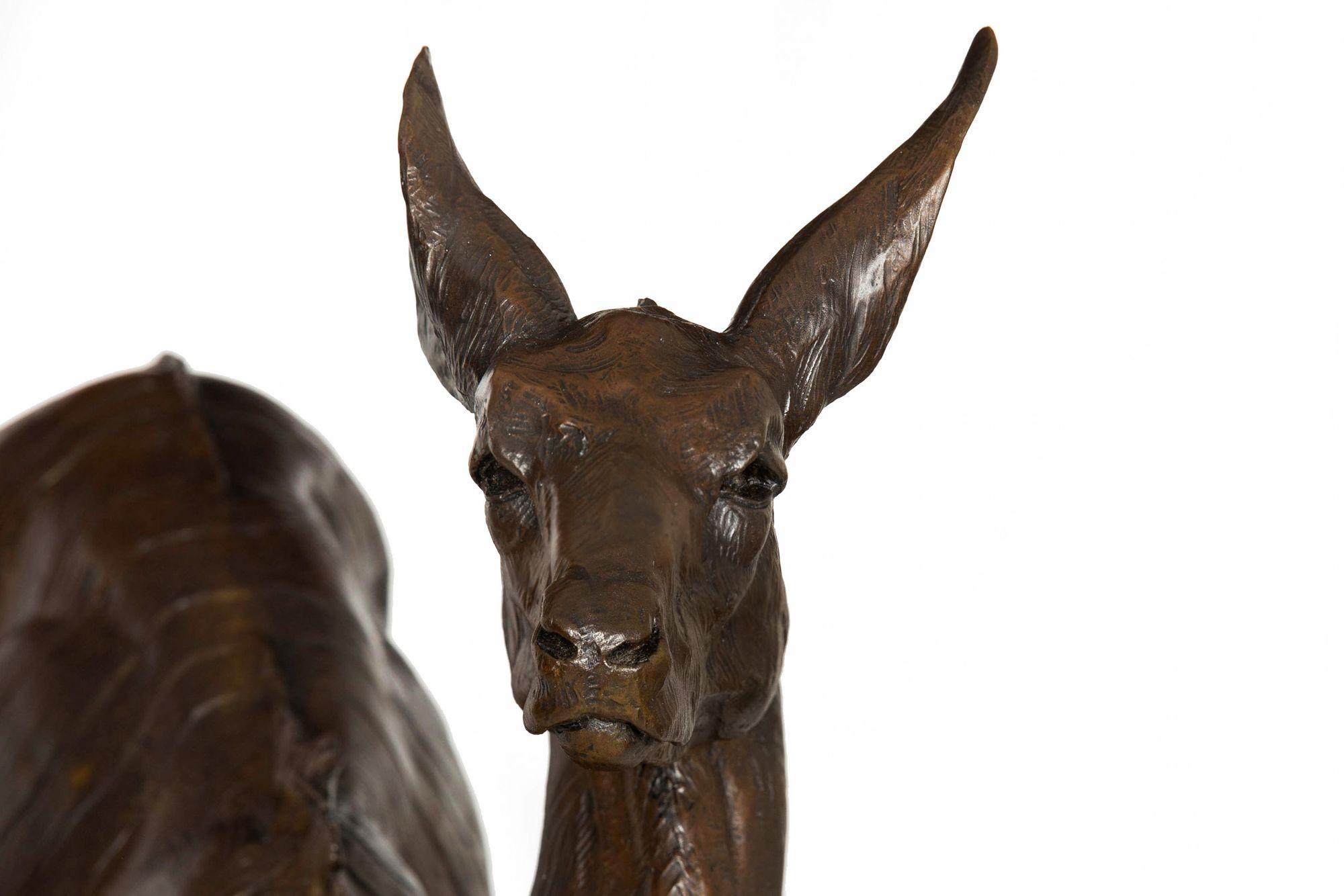 Escultura americana de bronce 
