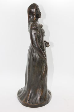 American Bronze Sculpture by Roman Bronze Works NY Foundry, 19th Century