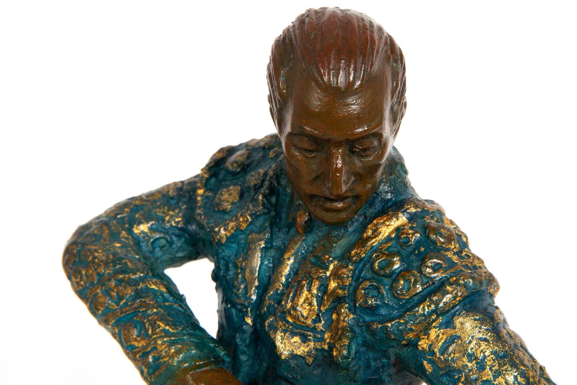Scultura americana in bronzo 