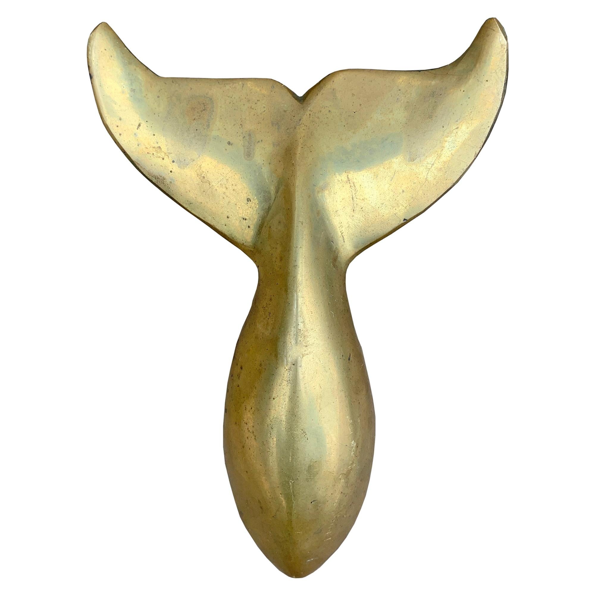 American Bronze Whale Tail Doorknocker