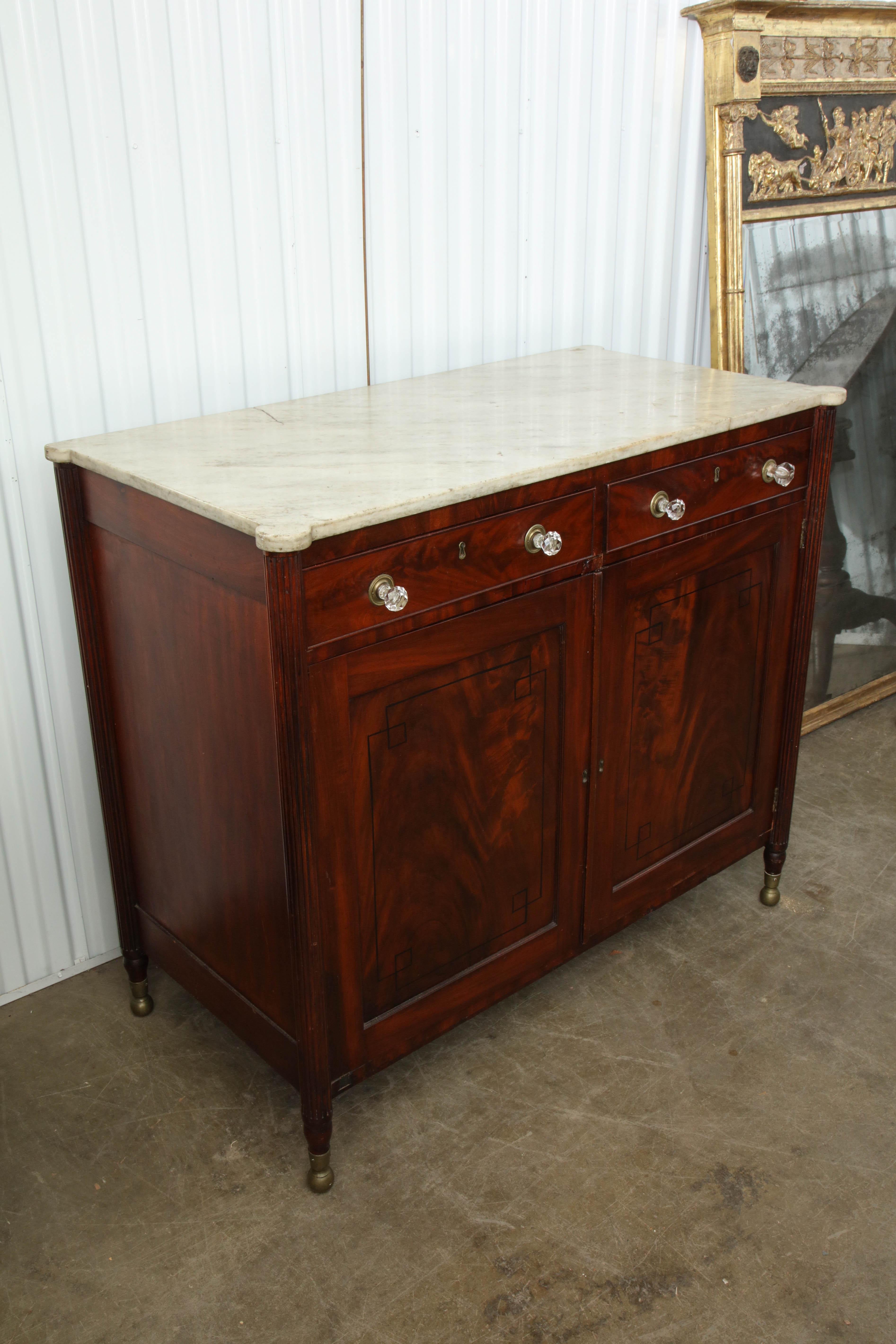 American Cabinet, Attributed to Lannuier In Good Condition In Westwood, NJ