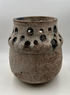American Signed Vase/Planter by Mccarty Mud Pottery